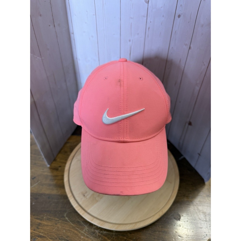 Nike Dri-FIT Legacy91 Adjustable Hat Cap Neon Pink Coral Golf Running 92 **